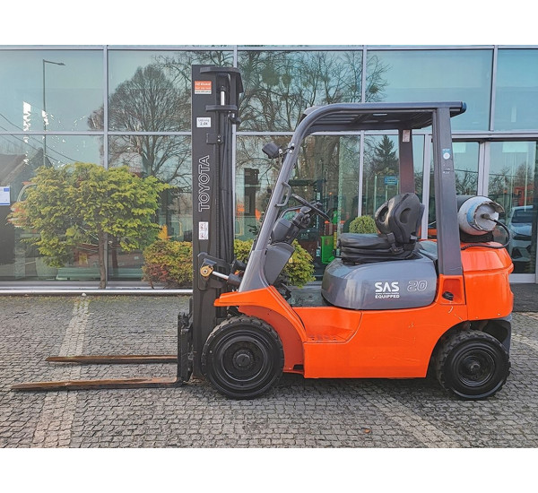 Stivuitor GPL Toyota 2 tone